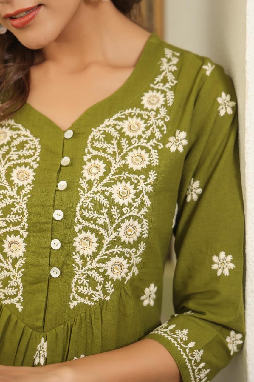 Super pretty amazing co ord set in green