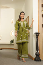 Super pretty amazing co ord set in green