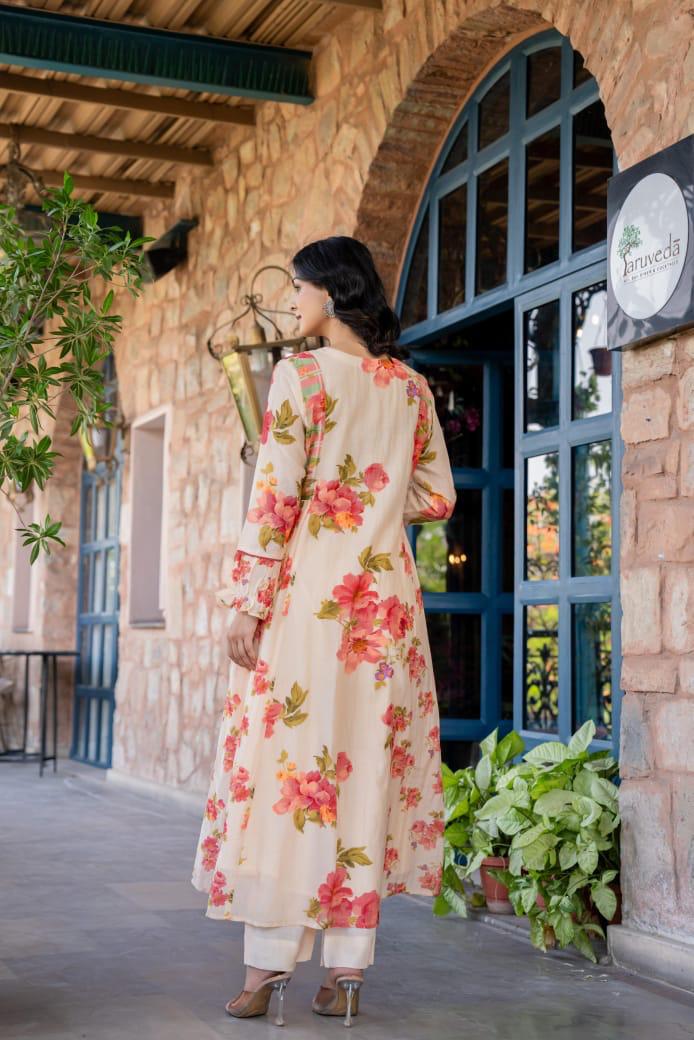 Pure mul cotton lining suit set