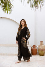 Heavy rayon designer palazzo set