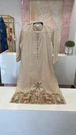 Fully embroidered silly cotton suit set