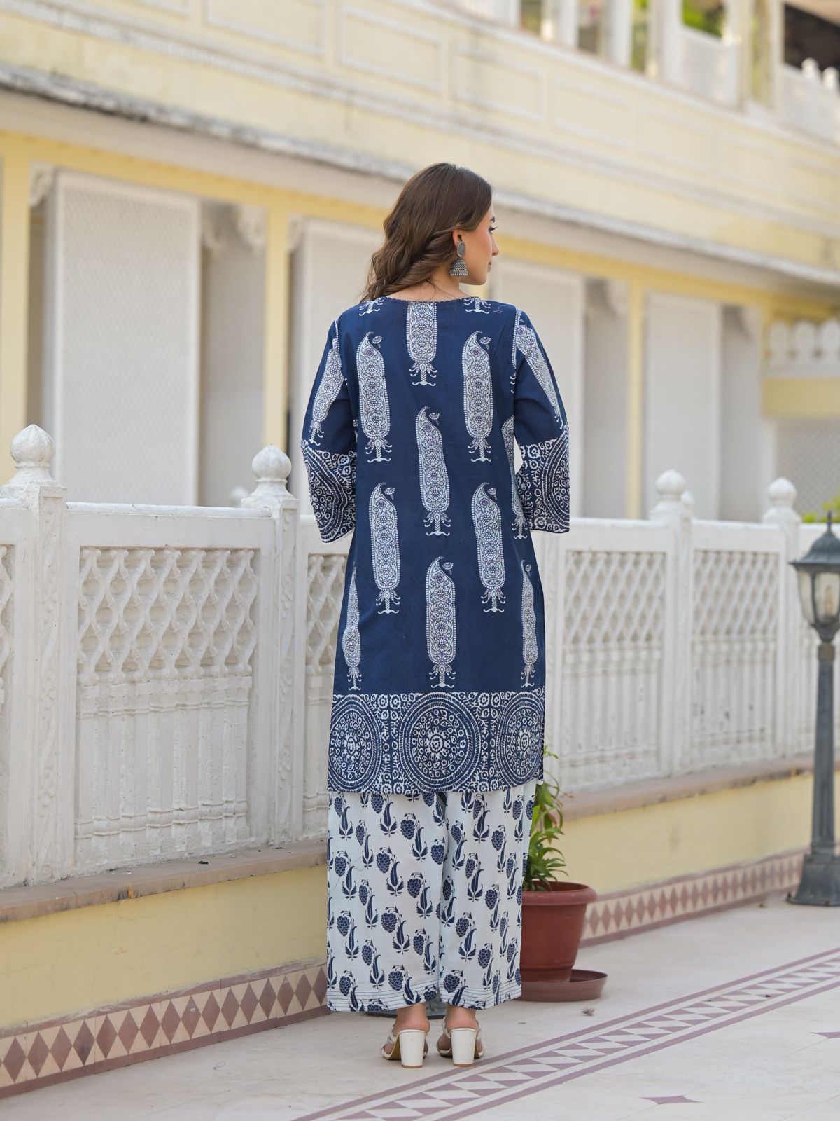 Pure cotton Farsi salwar suit set