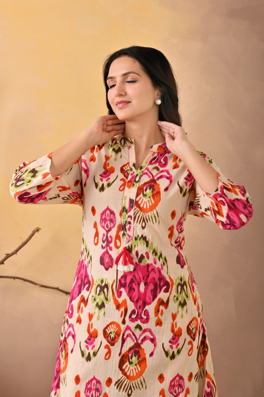 Patola cotton co ord set