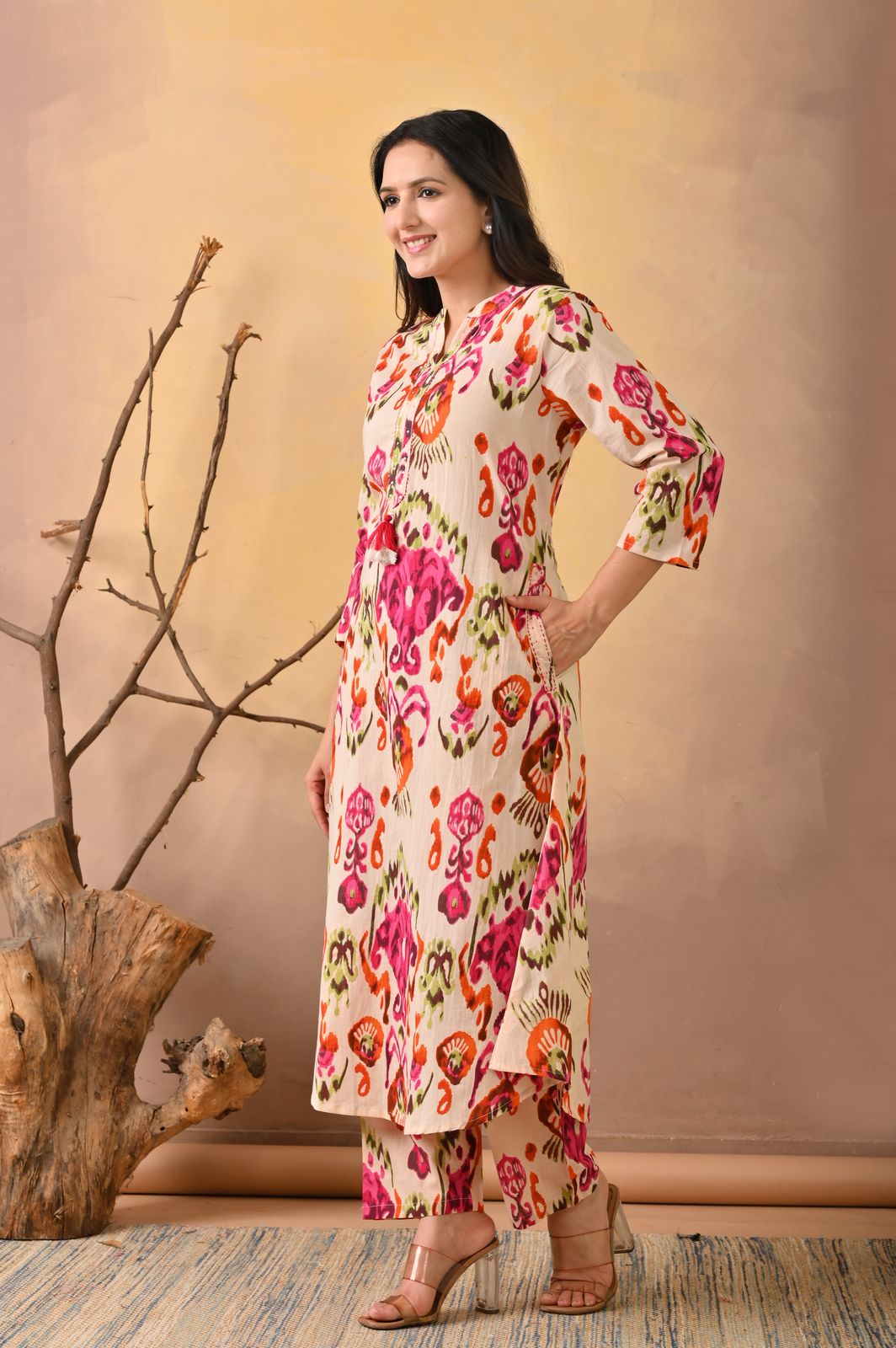 Patola cotton co ord set