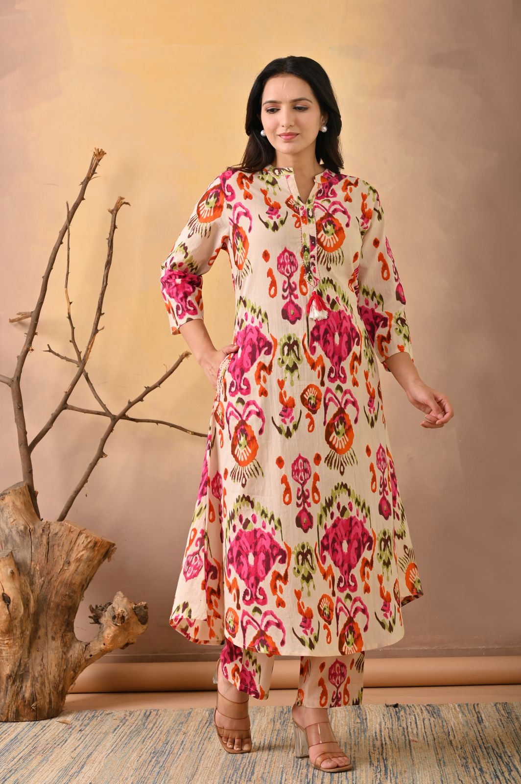 Patola cotton co ord set