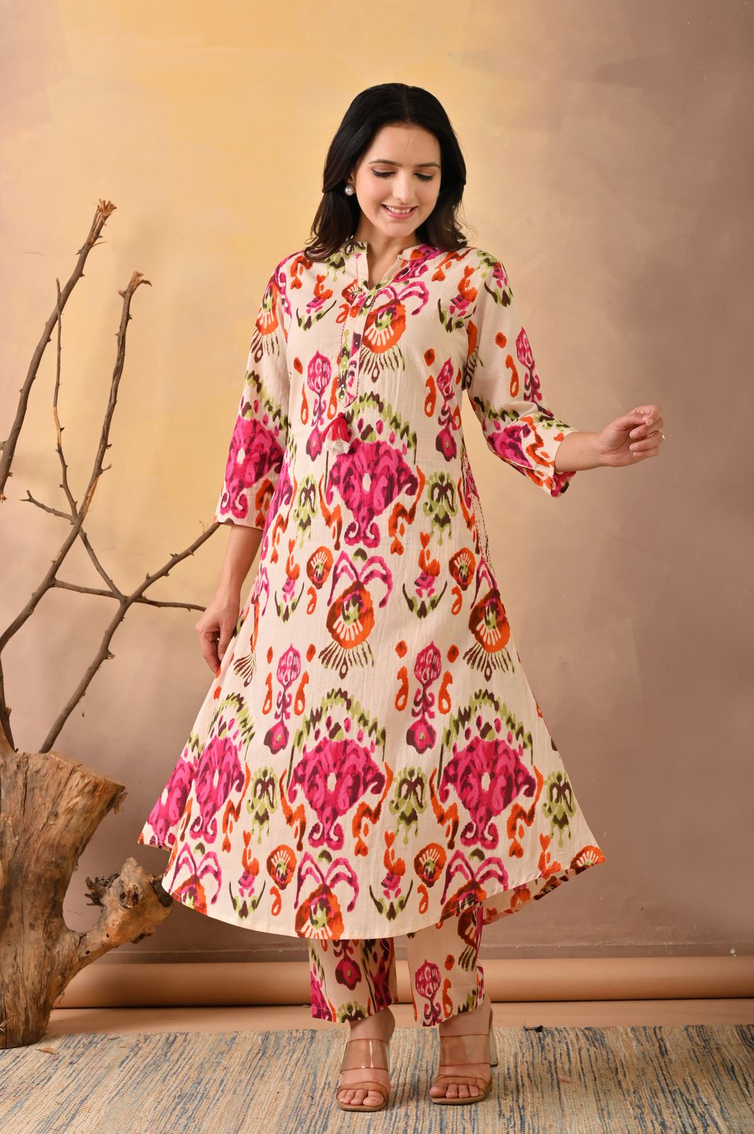 Patola cotton co ord set