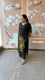 Heavy rayon printed palazzo set