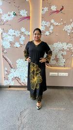 Heavy rayon printed palazzo set