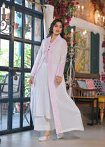 Restock! Super wala pretty cotton pink colour stylish co ord!