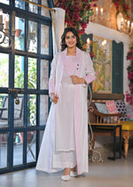 Restock! Super wala pretty cotton pink colour stylish co ord!