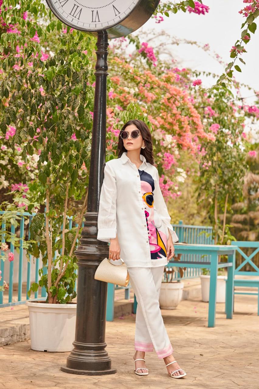 Premium trendy lining cottonco ord set