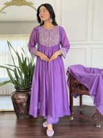 Wow Mul Chanderi lining suit set