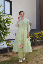 Soft n elegant Mul cotton lining kurta pant