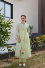 Soft n elegant Mul cotton lining kurta pant