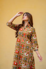 Designer Patola cotton co ord set