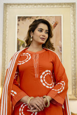 Smart pure cotton suit set