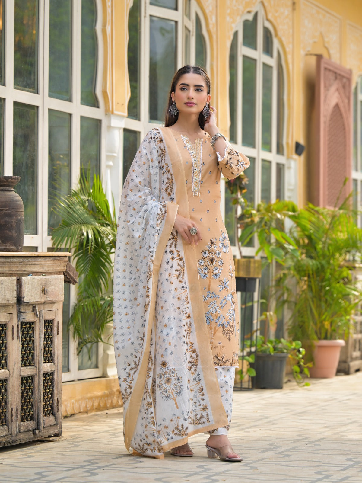 Pure cotton suit set