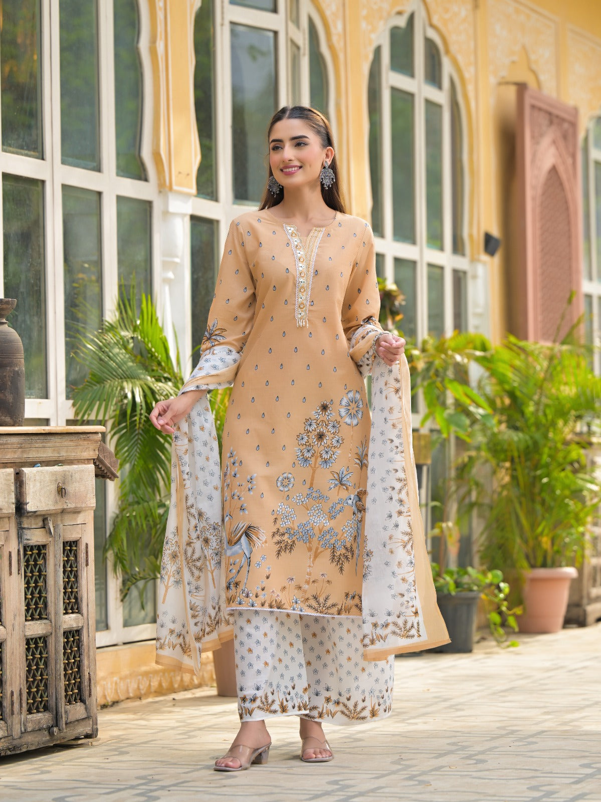 Pure cotton suit set