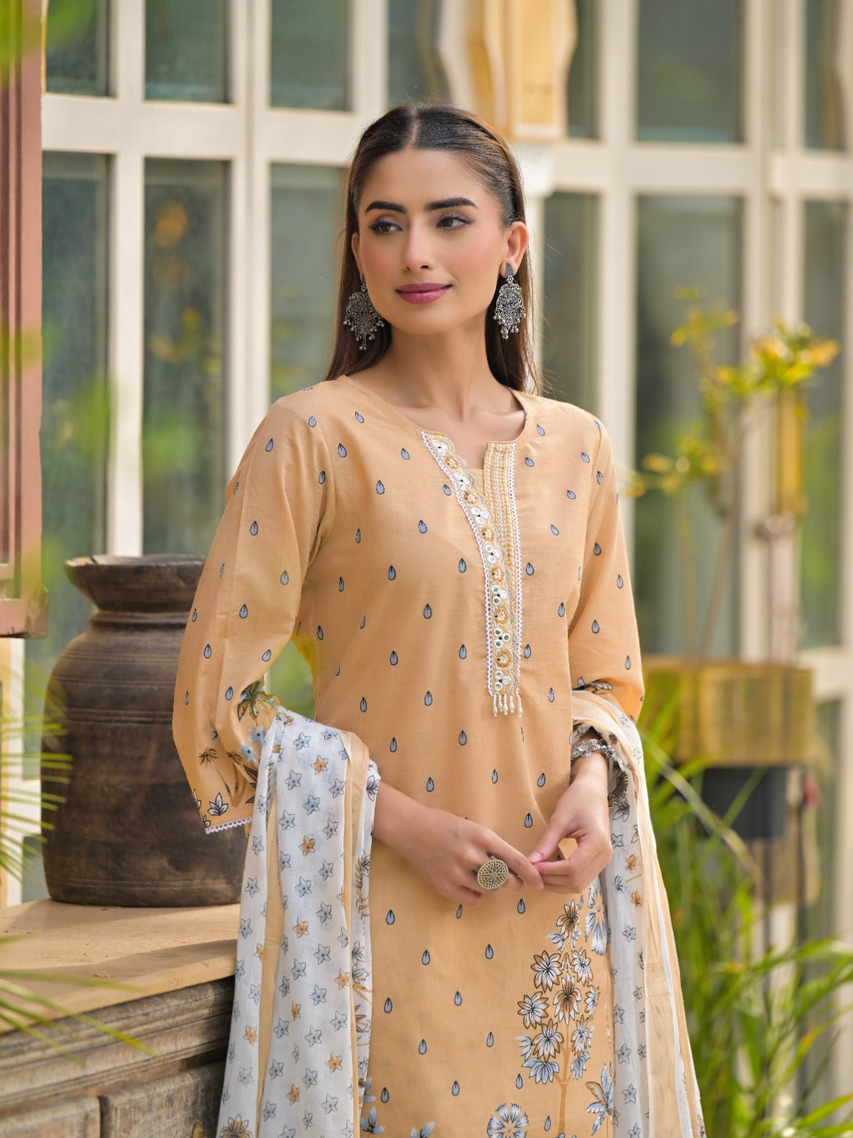 Pure cotton suit set