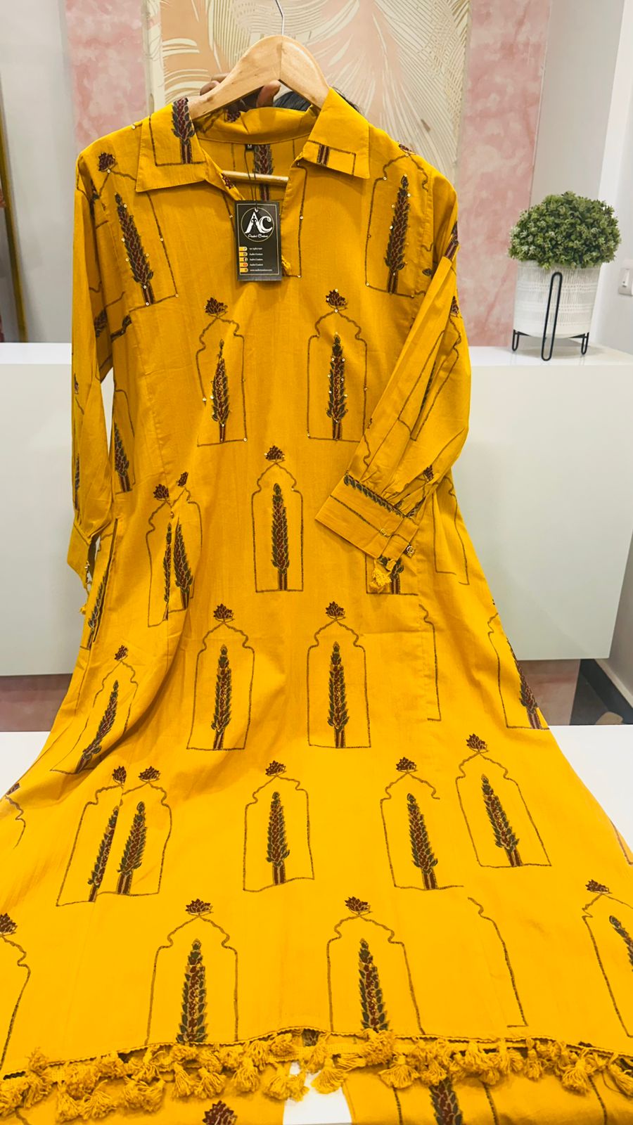 Smart cotton brijbhoomi co ord set