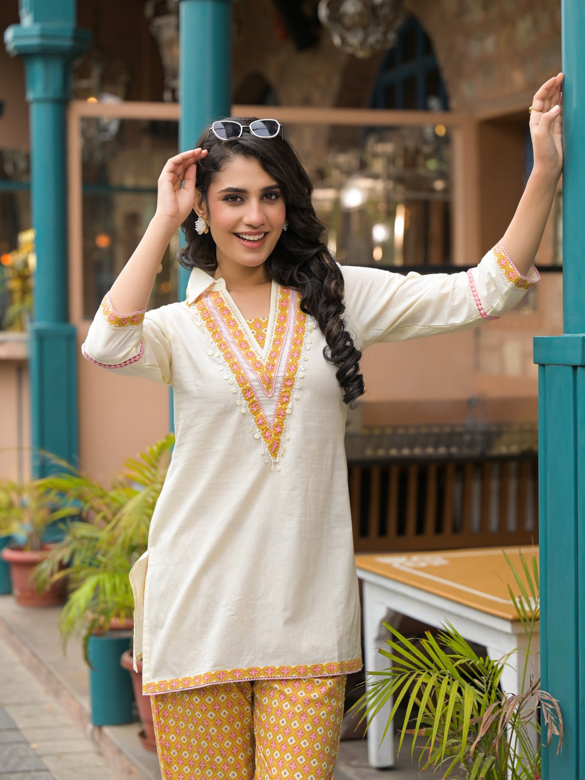 Smart cotton co ord set