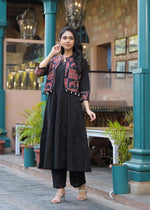 Wow cotton jacket suit set