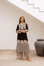 Best selling in now black colour! Wow wow heavy cotton slub kurta pant