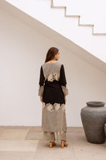 Best selling in now black colour! Wow wow heavy cotton slub kurta pant