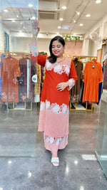 Best selling in now rust colour! Wow wow heavy cotton slub kurta pant