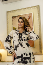 Smart n premium tie n die cotton kurta pant