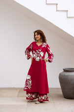 Super pretty slub cotton with four pocket kurta pant