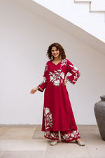 Super pretty slub cotton with four pocket kurta pant