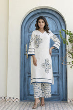 Smart real mirror cotton kurta pant