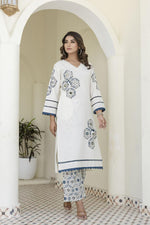 Smart real mirror cotton kurta pant