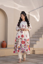 Premium cotton digital printed co ord set