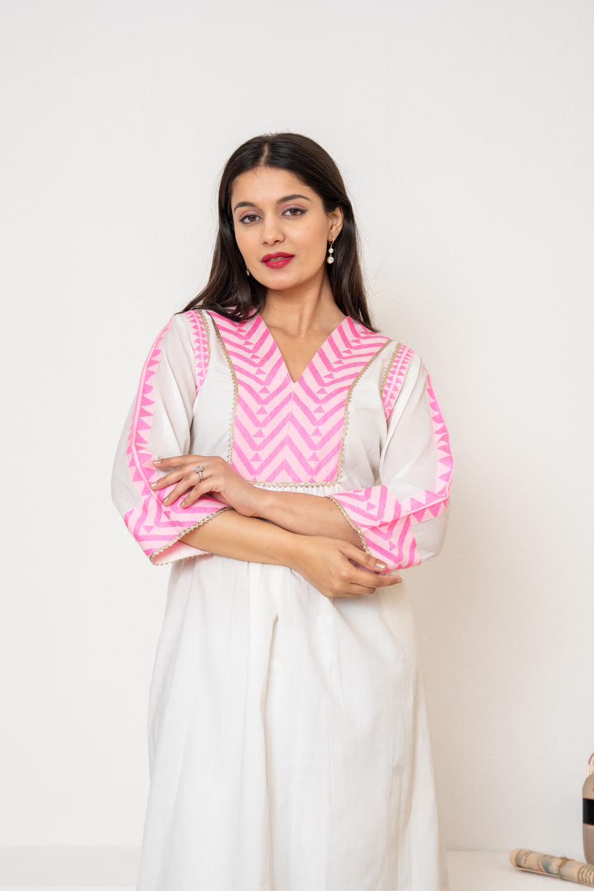 Super smart Shilpa Shetty inspired super premium cotton lining co ord in pink