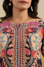 Designer crepe digital printed crepe co ord