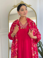 Beautiful chinon suit set