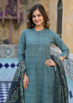 Designer cotton suit set with pocket