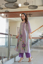 Cotton digital print kurta pant