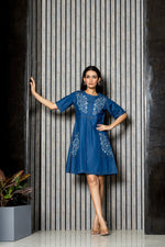 Restocked !! Beautiful embroidered cotton denims !!