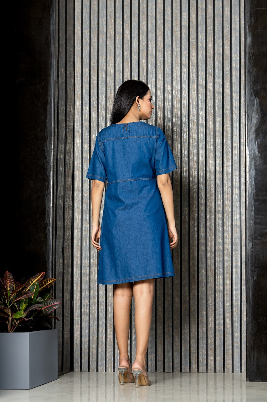 Restocked !! Beautiful embroidered cotton denims !!