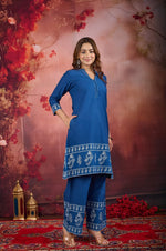 Pure denim cotton smart co ord