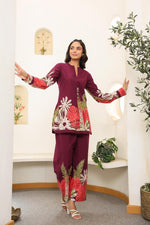 Wow cotton stylish co ord set