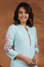 Fully embroidered kurta pant