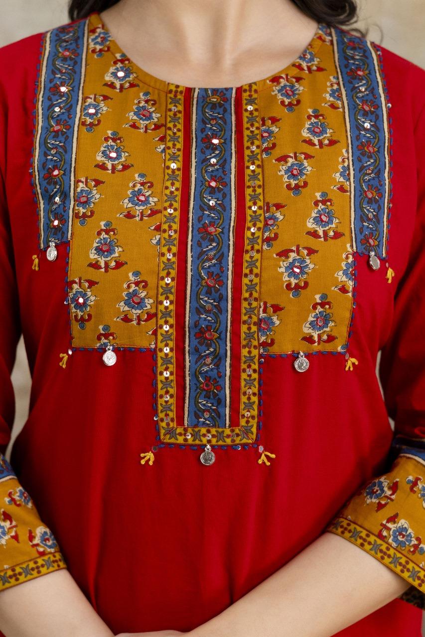 Smart cotton suit set