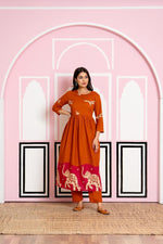 Smart cotton designer suit set