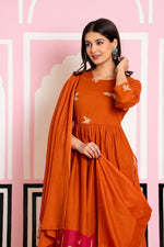 Smart cotton designer suit set