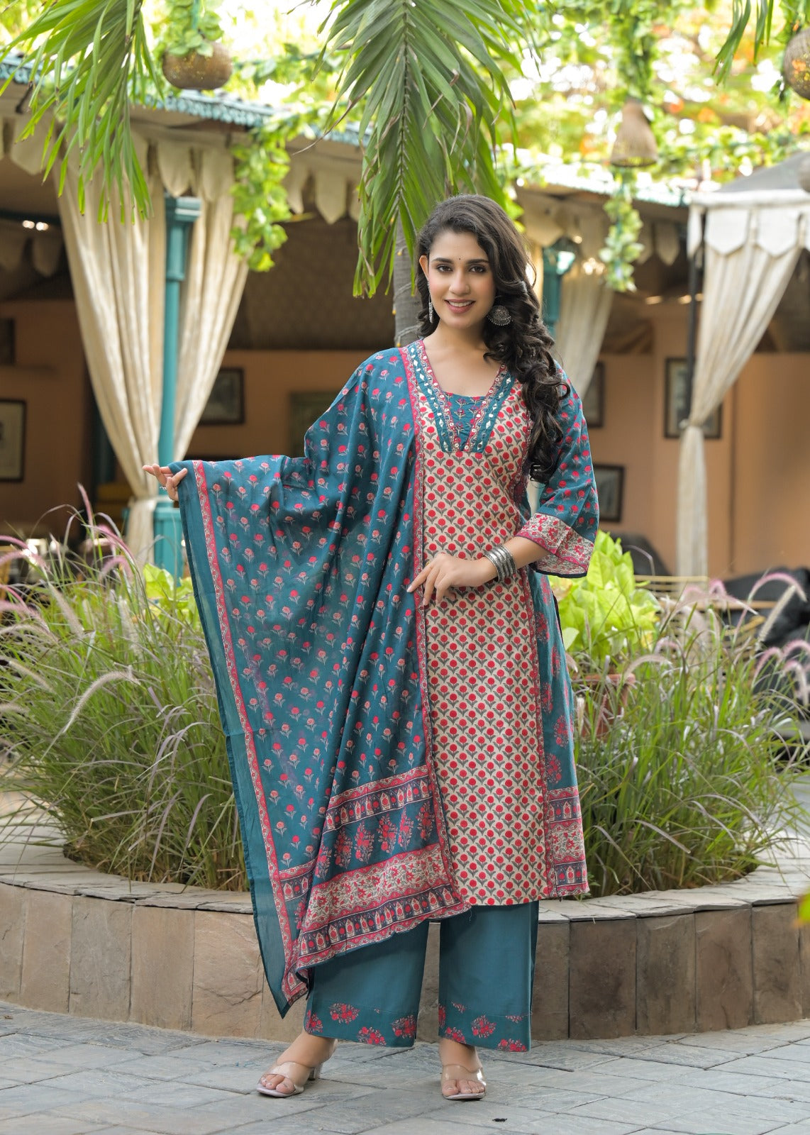 Pure cotton full suit set