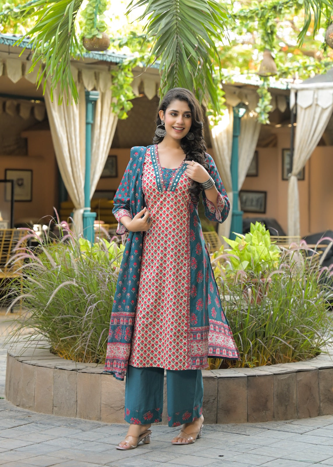 Pure cotton full suit set